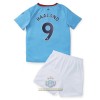 Maglia ufficiale Manchester City Haaland 9 Casa 2022-23 per Bambino